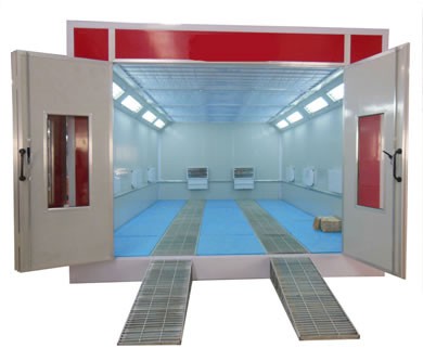 蘭州烤漆房鋼格柵